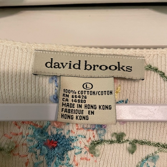 Vintage Rainbow Floral Sweater - Picture 2 of 3